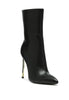 Rich Auntie Over The Ankle Stiletto Boot