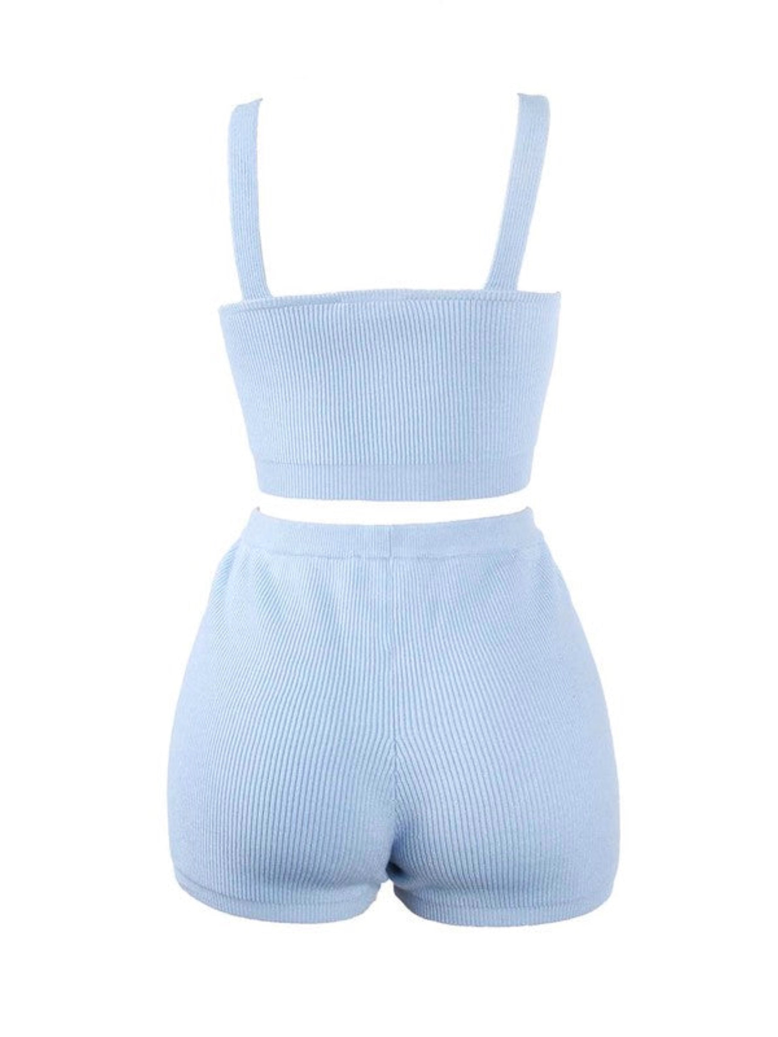 Terra Knit Lounge Set (LIGHT BLUE)