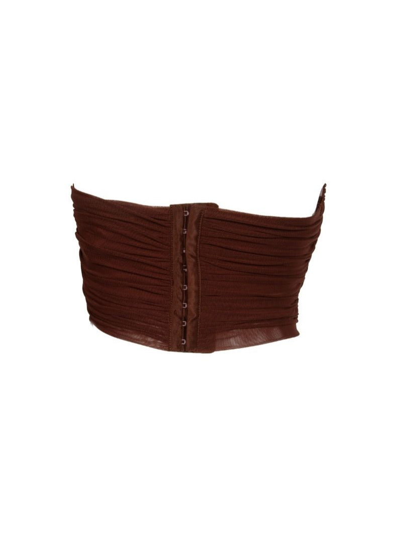 Tinker Corset Top (BROWN)