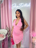 That’s HOT Halter Mini Dress (Barbie Pink)