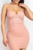 Birthday Babe Rhinestone Dress (LIGHT PINK)