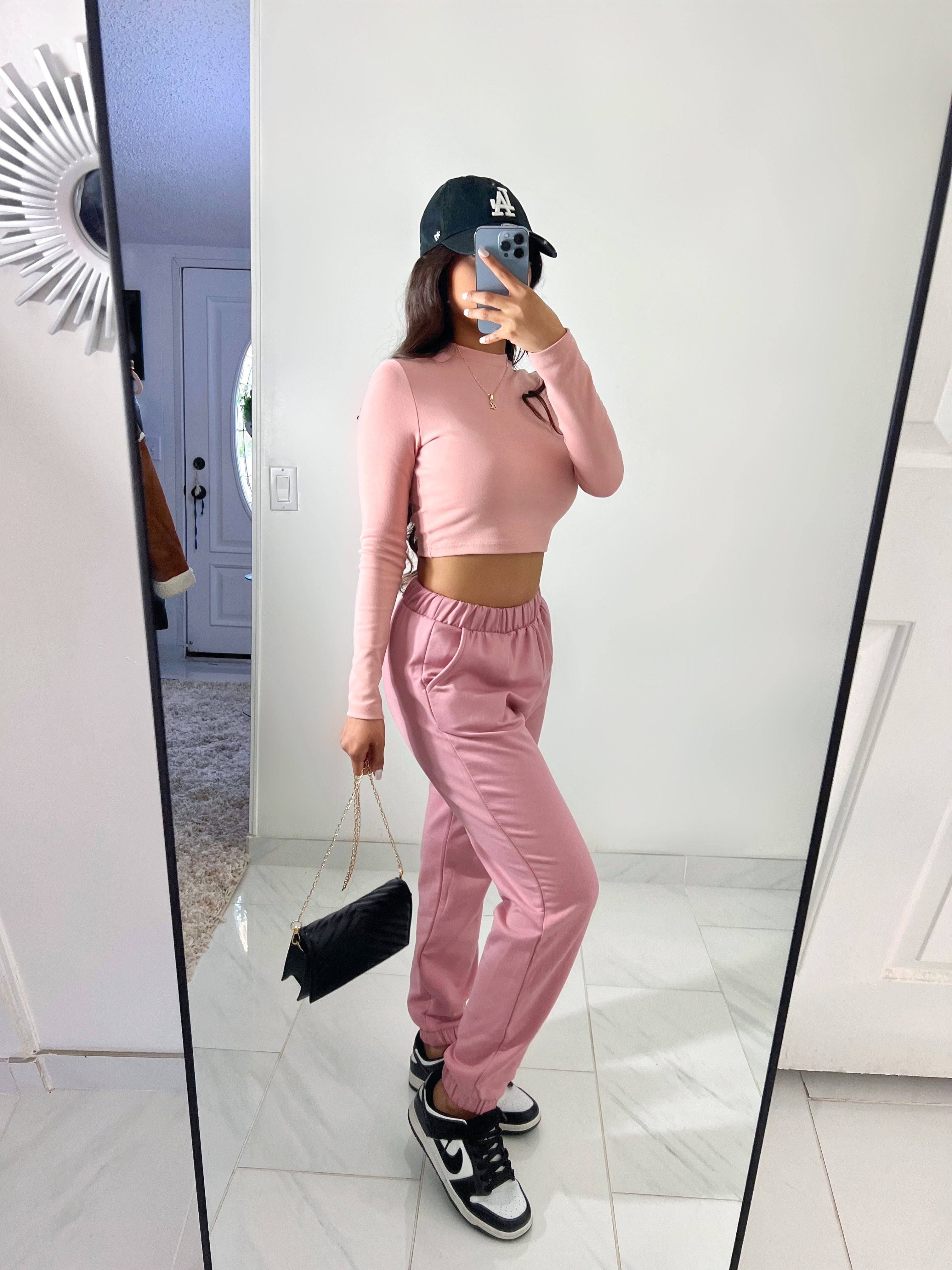 Kim K Joggers (MAUVE PINK)