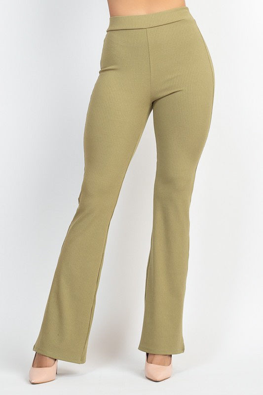 Cynthia Flare Bottoms (OLIVE)