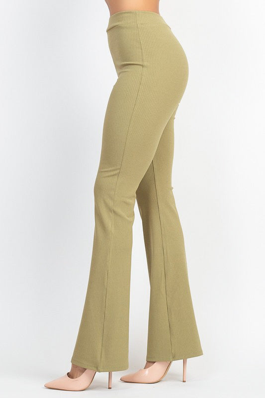 Cynthia Flare Bottoms (OLIVE)