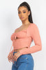 Vanessa Longsleeve (PEACH PINK)