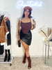 Tinker Corset Top (BROWN)