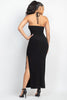 Back & Better Maxi Dress (BLACK)